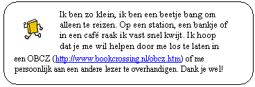 label voor hele kleine boekjes